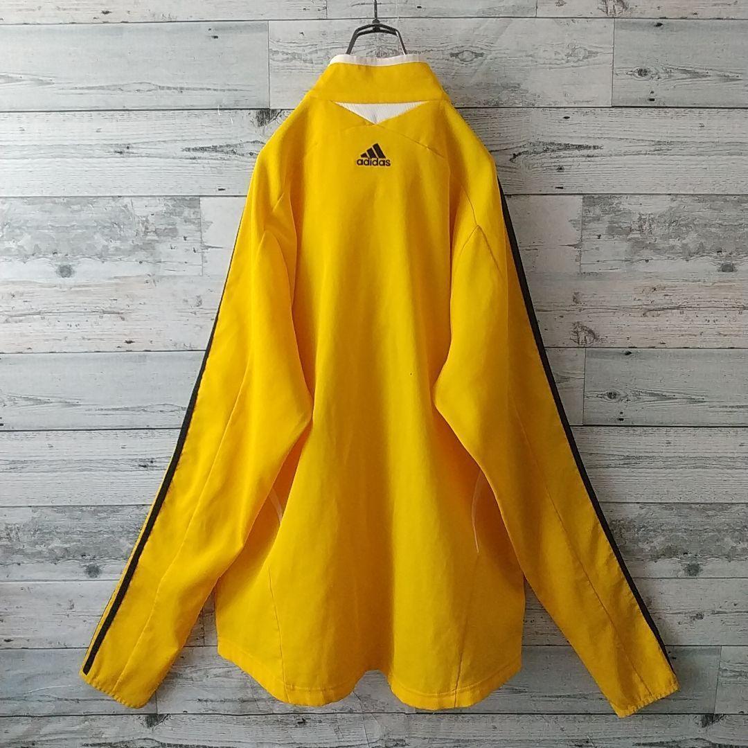 アディダス チェルシー CL仕様 刺繍 ハーフジップ 長袖 ジャージ 3L