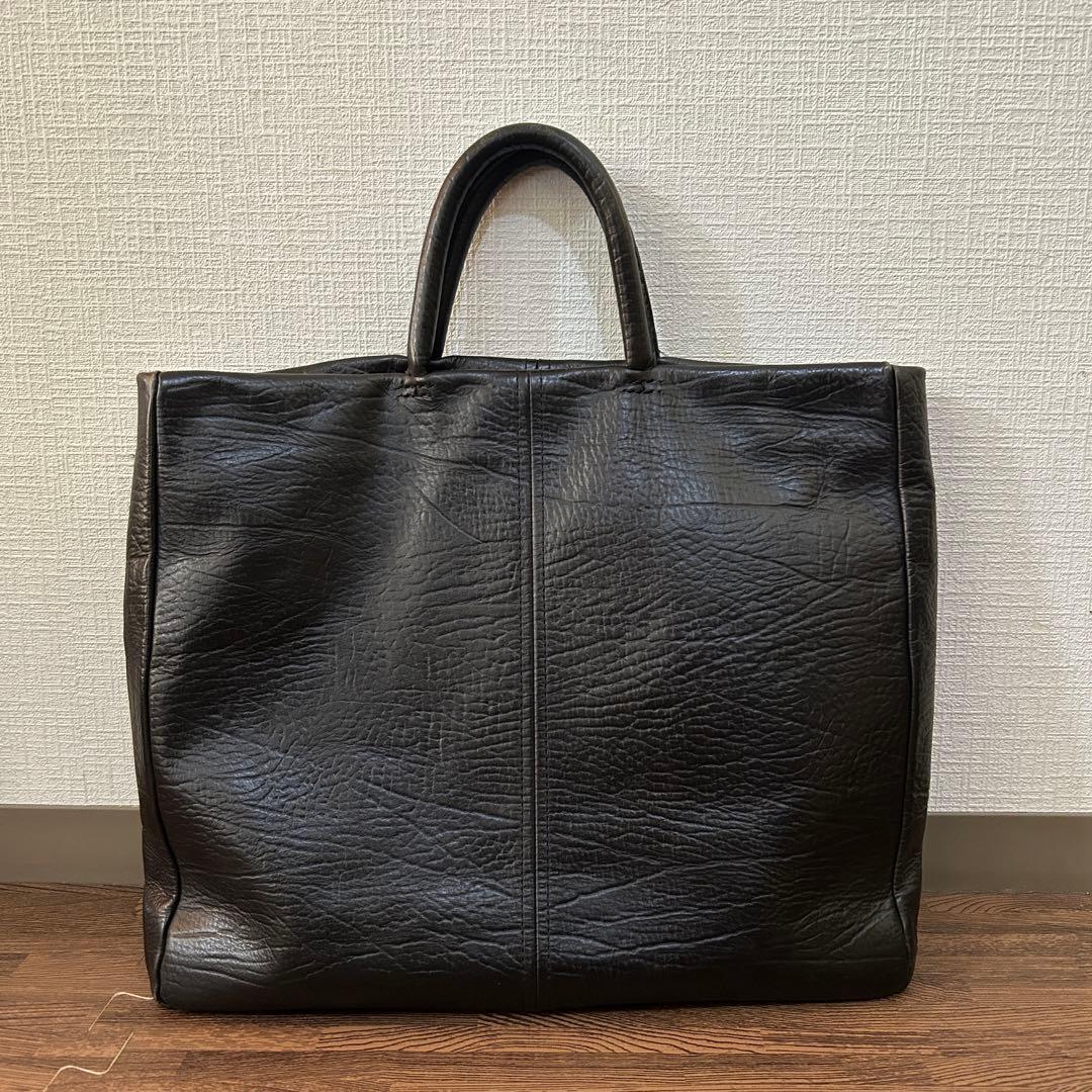 【M＋ エムピウ テネラ ブラック】　レザーバッグ　革鞄