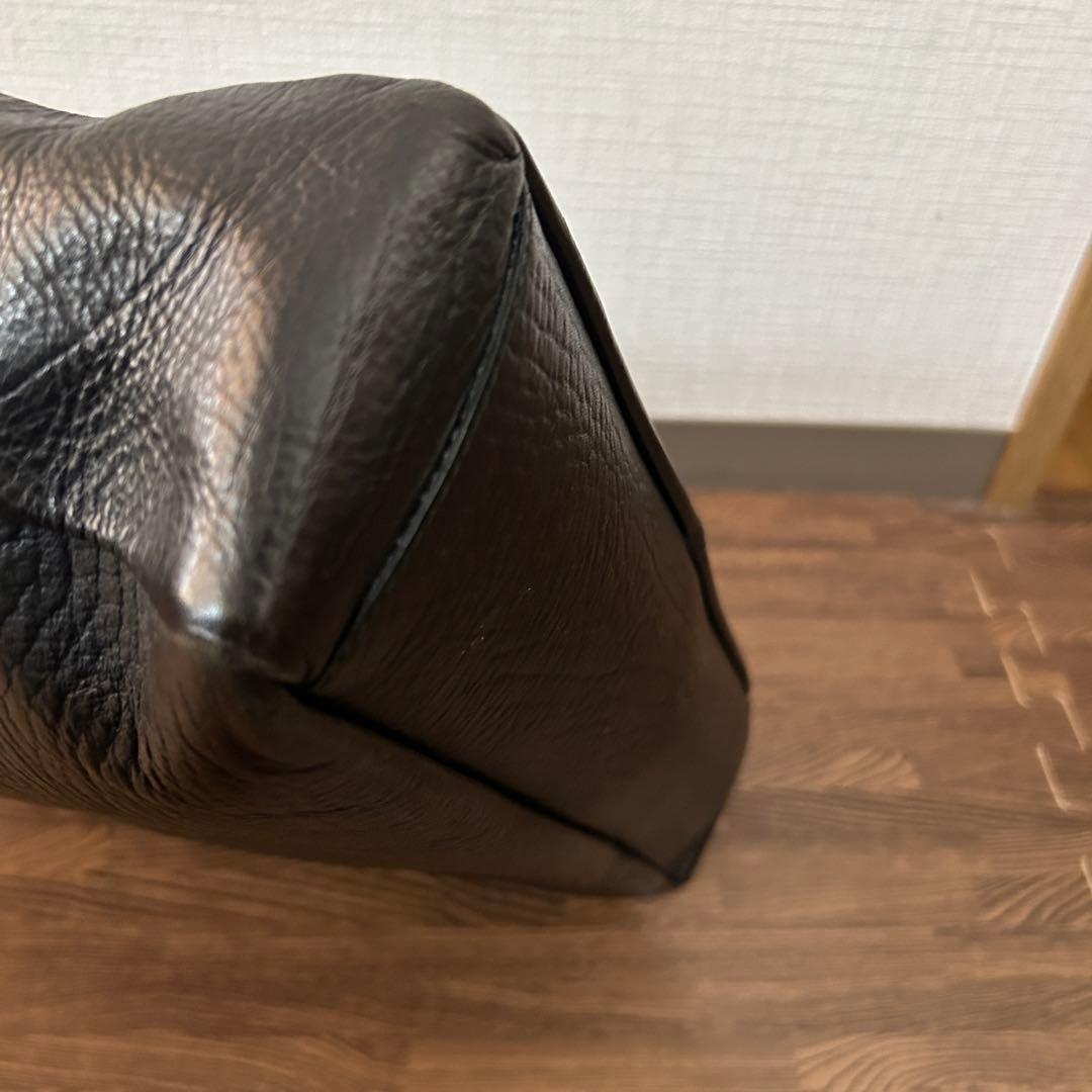 【M＋ エムピウ テネラ ブラック】　レザーバッグ　革鞄