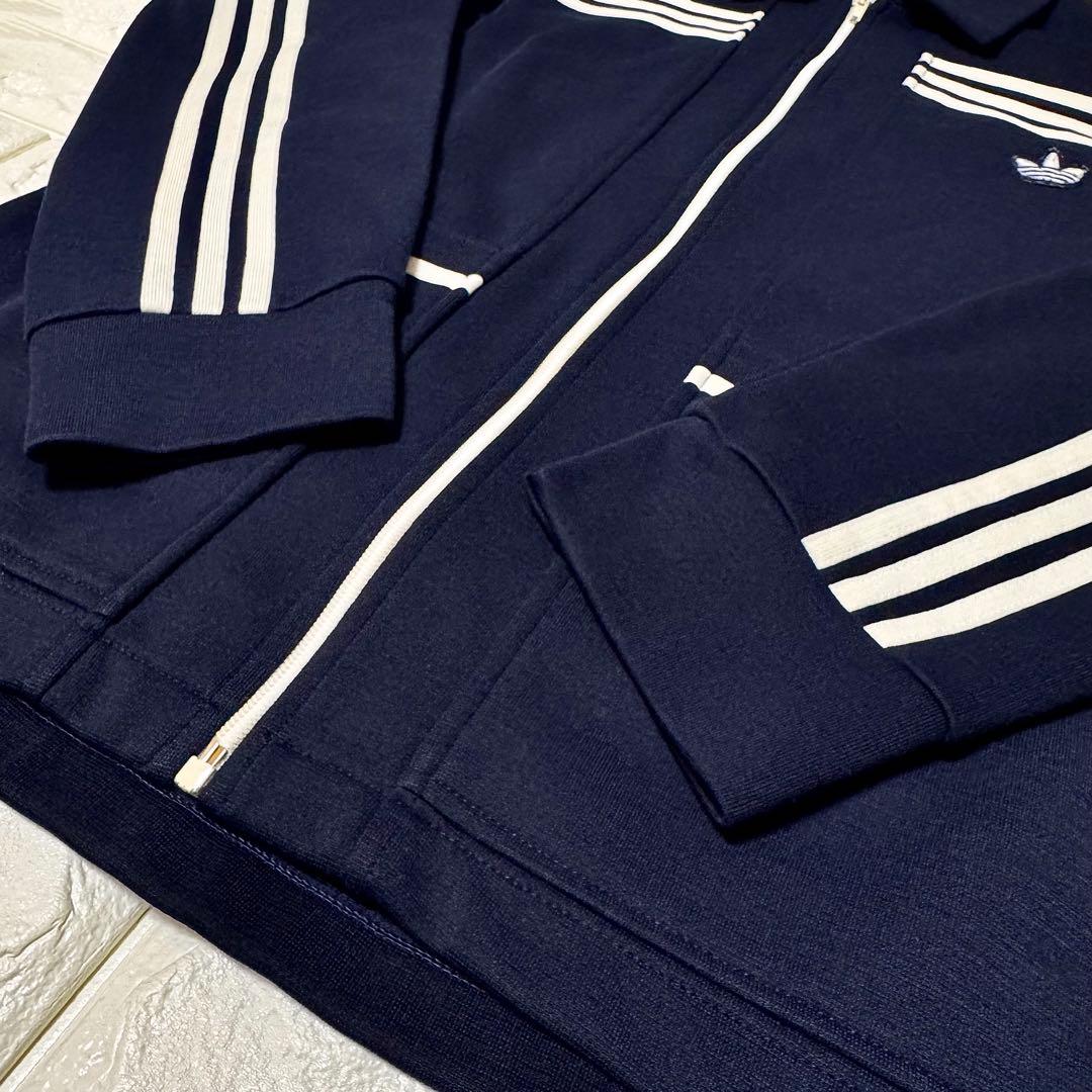 ◆浜田雅功／西ドイツ製◆ 70s アディダス ガイコツジャージ XXL 極美品