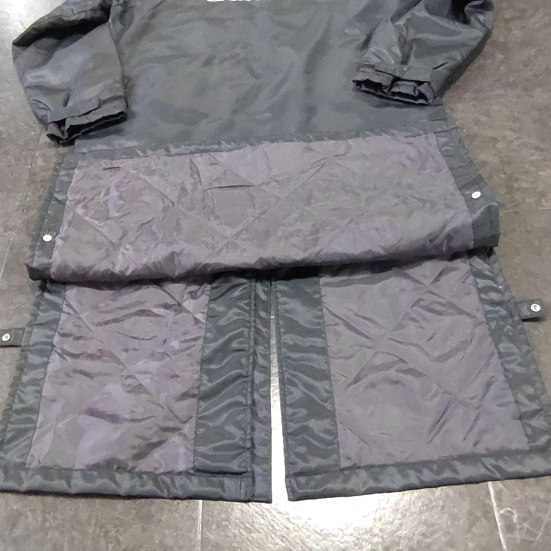 【極美品 adidas】ベンチコート ブラック CLIMAPROOF ロング丈