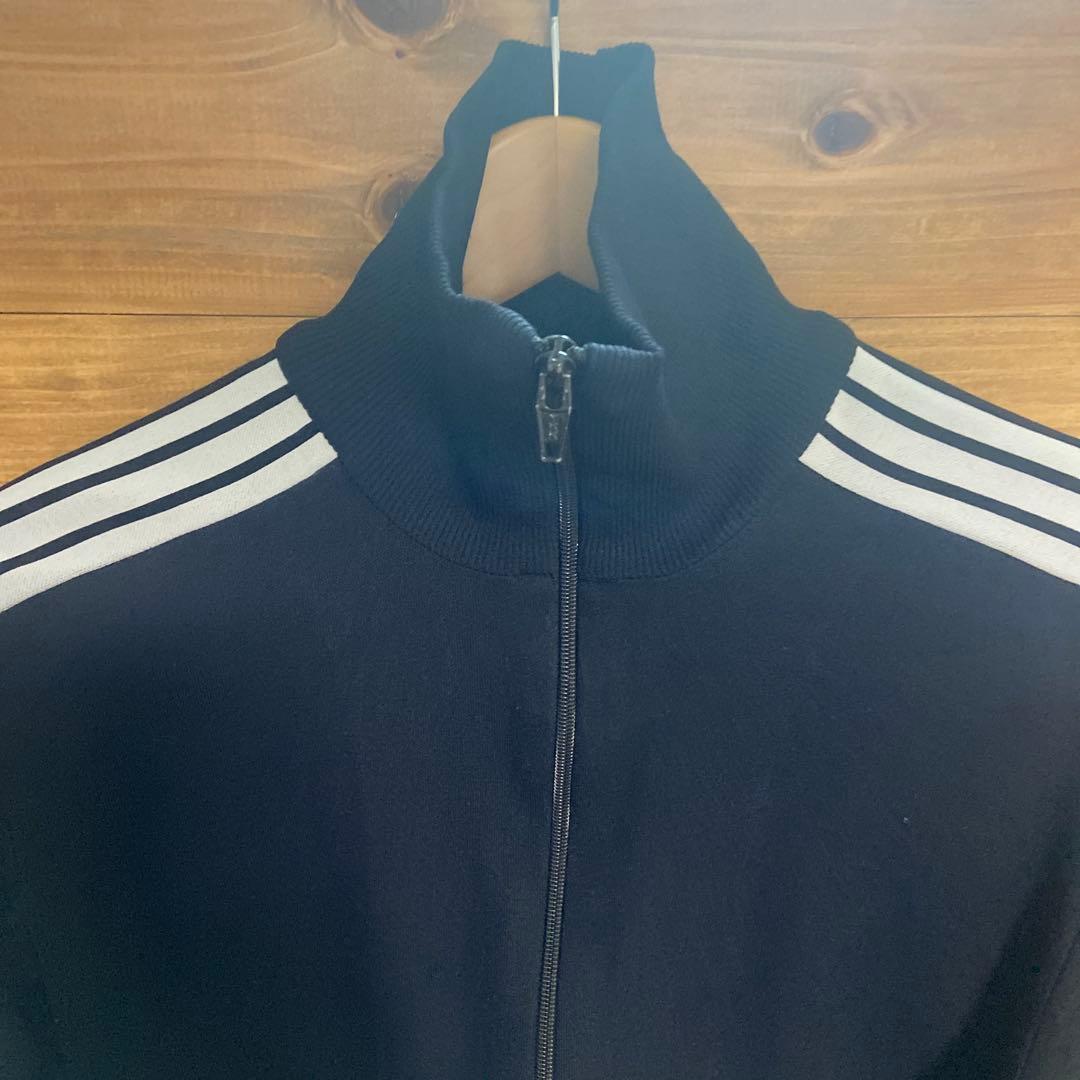 アディダスadidas 70sトラックジャケット 西ドイツ製 デザント 希少 黒