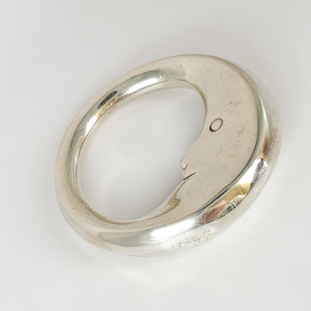 稀少 ティファニー ベビーラトル マン・イン・ザ・ムーン SV925 ガラガラ