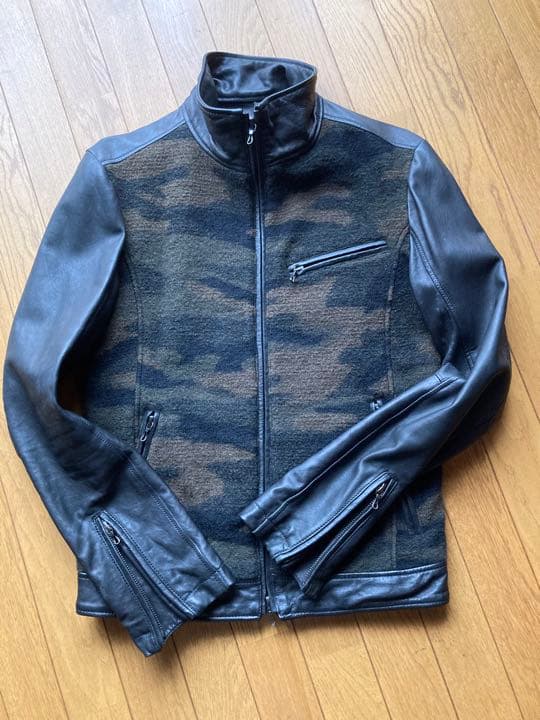 シェラック SHELLAC ライダースジャケット レザージャケット - メルカリ