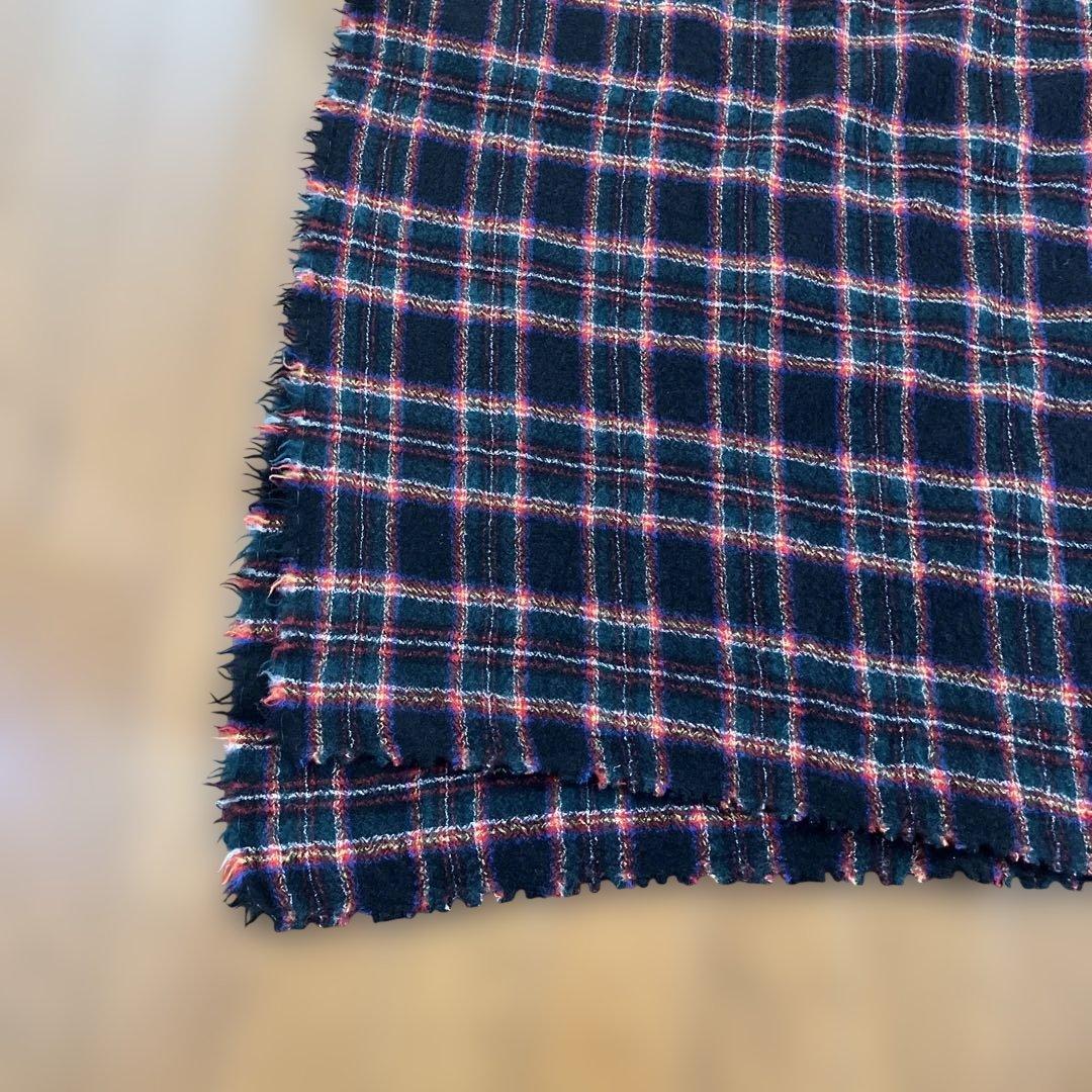 R&D.M.Co- オールドマンズテーラー　タータンチェック　ブランケット