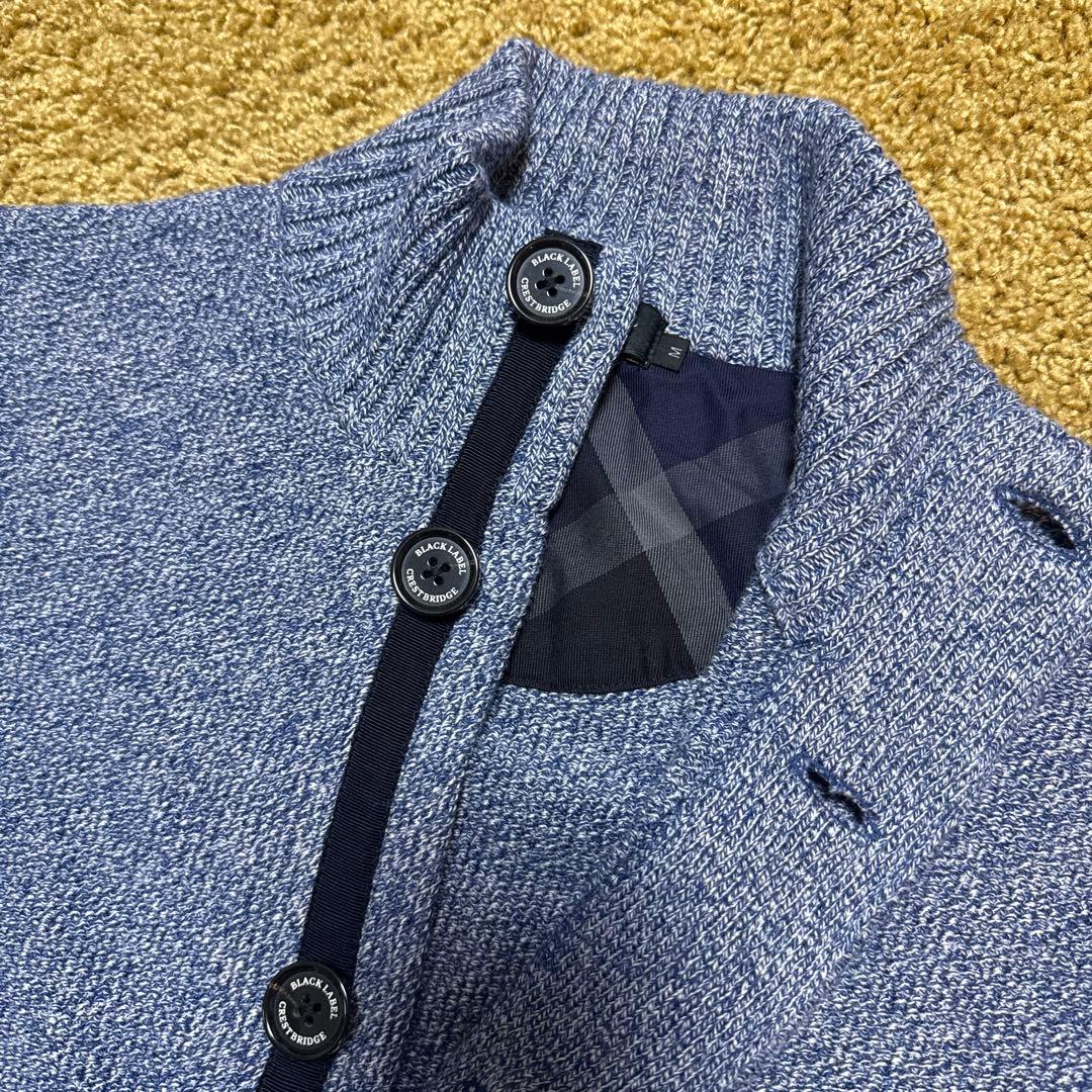 BLACK LABEL CRESTBRIDGE カーディガン M ※ネイビー