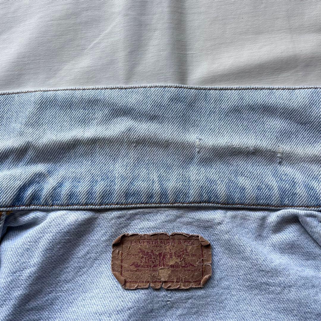 Levi's リーバイス デニムジャケット スケートワッペン 80s 90s - メルカリ