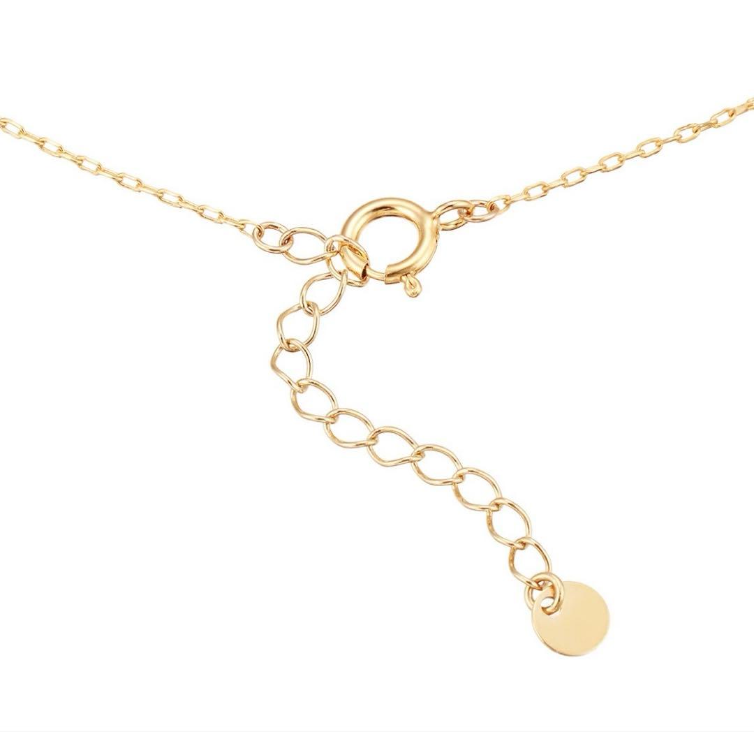 K10イエローゴールドホワイトトパーズブレスレット　ジュエリーツツミ