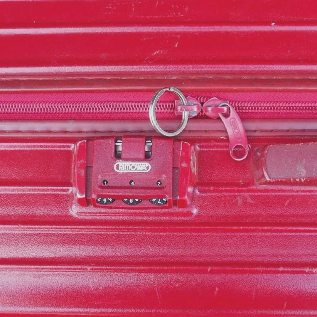 希少♪ ２個セットでお得♪ RIMOWAリモワキャリーケースサルサ レッド色♫