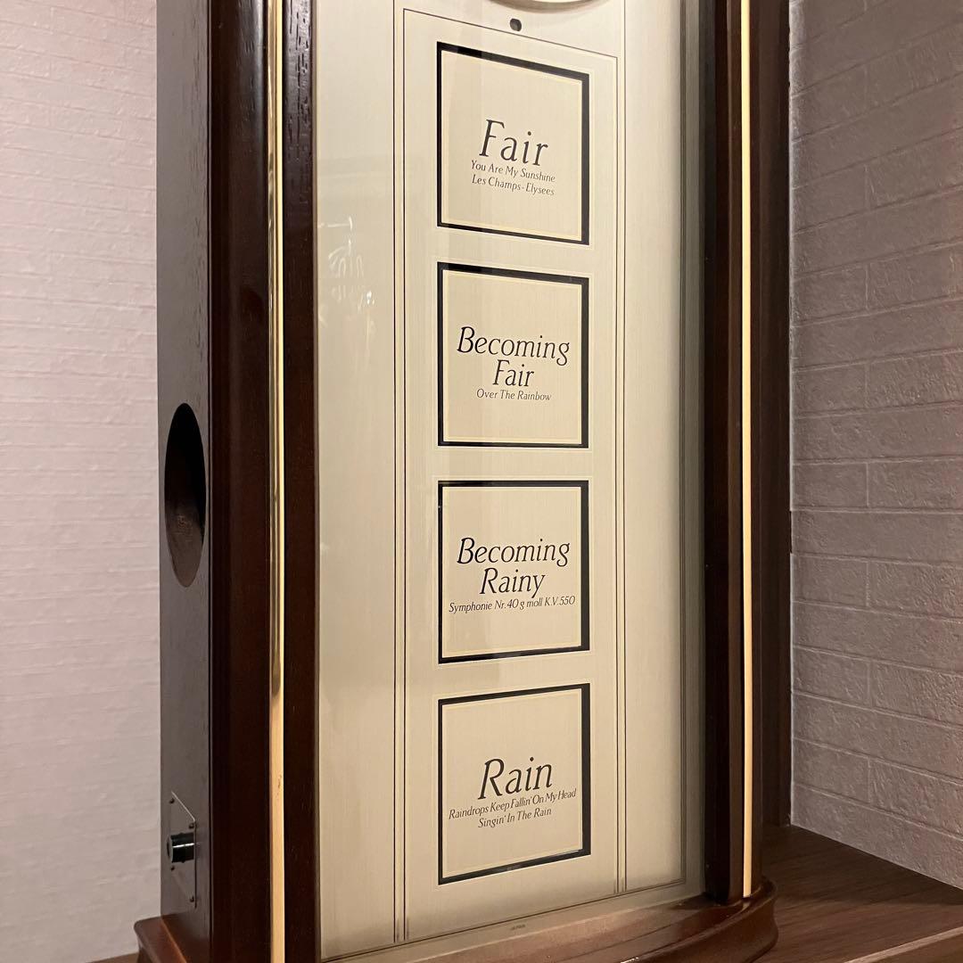 SEIKO ウェザーウィンドウ RE516Bからくり時計 柱時計 メロディ