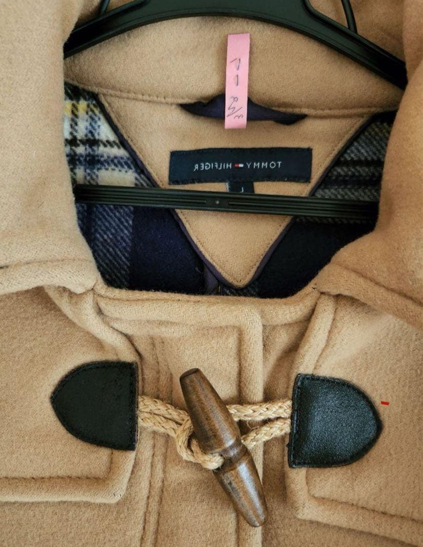 年末割引‼️トミーヒルフィガーのダッフルコート - メルカリ