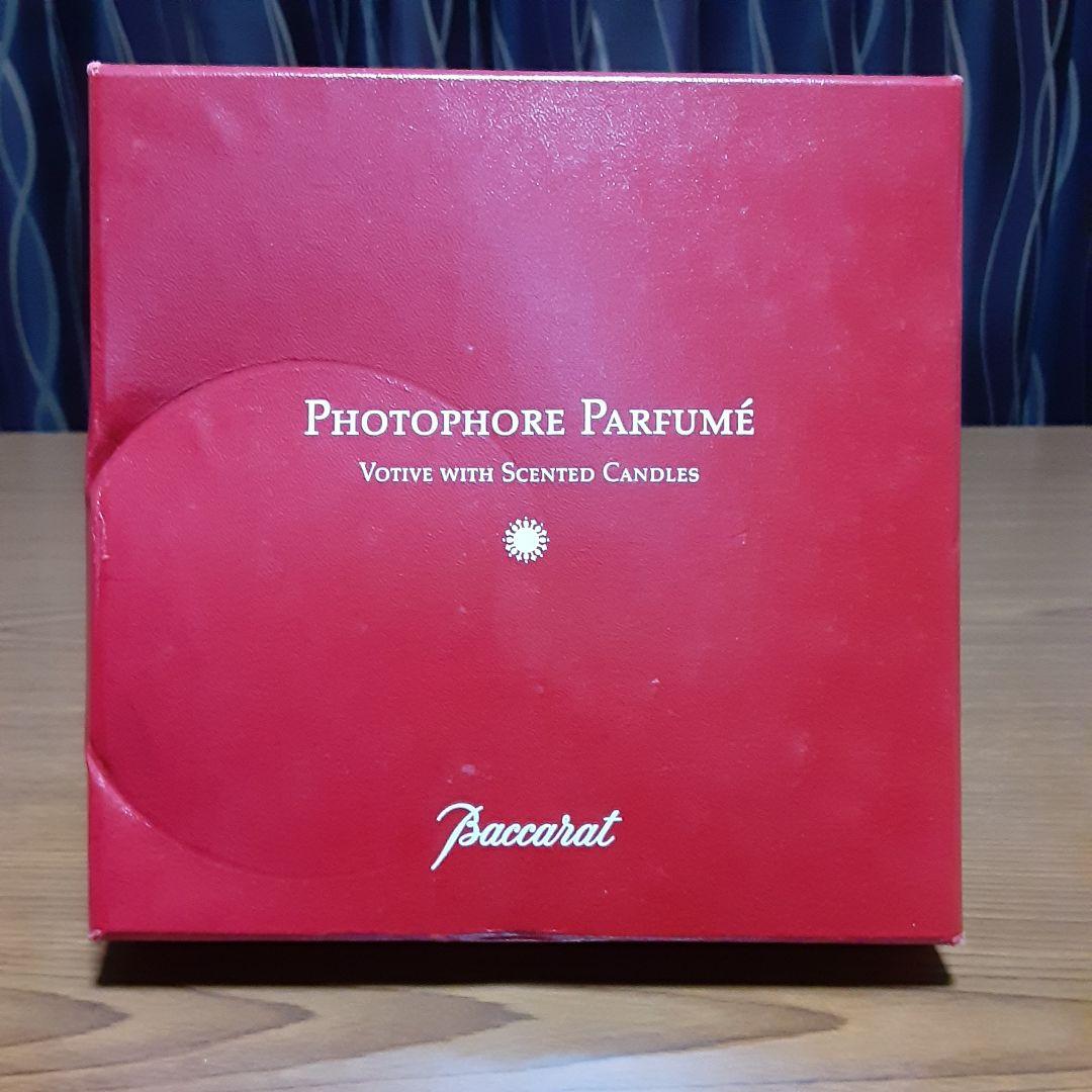 完全未使用品 希少 バカラ キャンドルホルダー 箱に難ありますが中身は新品