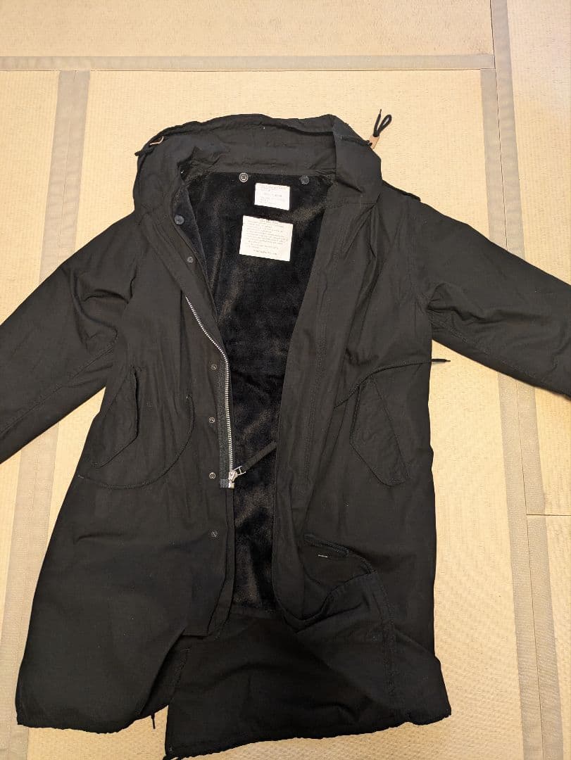 HOUSTON M-51　ライナー付き SMALL REGULAR 黒