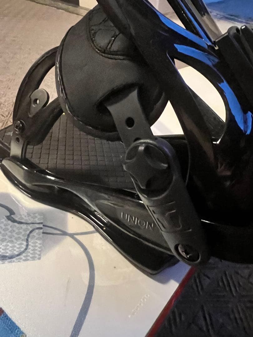 スノーボードビンディング 黒 バインディング Union flite 11-12