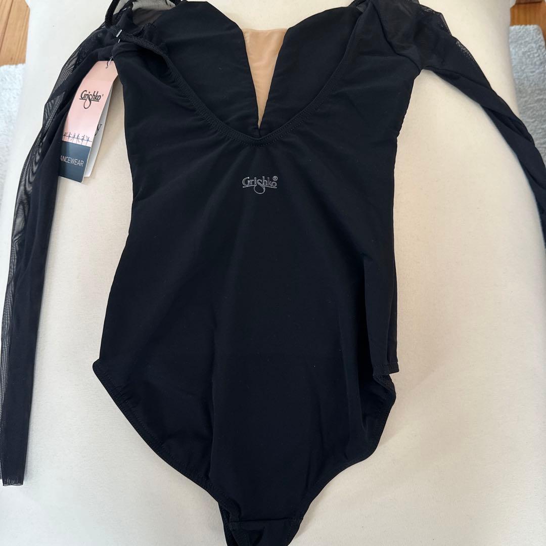 Grishko ブラック 長袖レオタード 36/XS（EU）