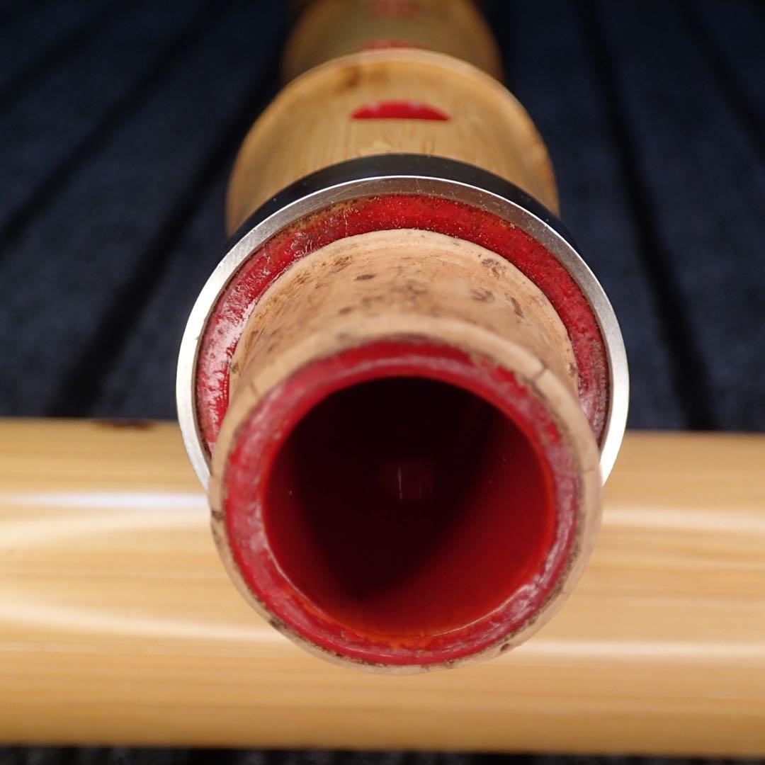 尺八 蝴蝶 高級合竹曲管 二尺(正律C管)