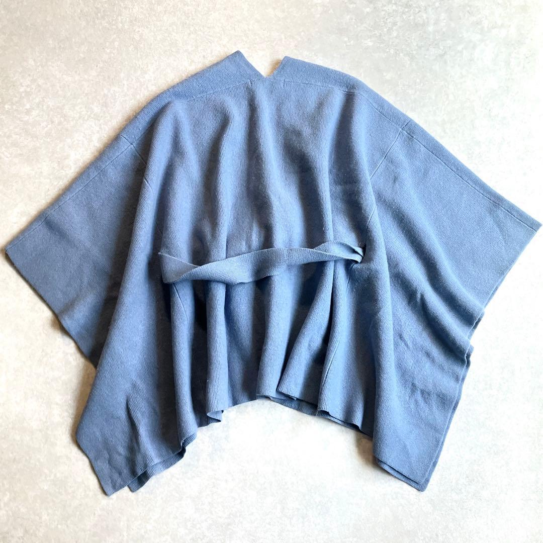 美品✳︎エストネーション ESTNATION ニットポンチョ コート 春カラー