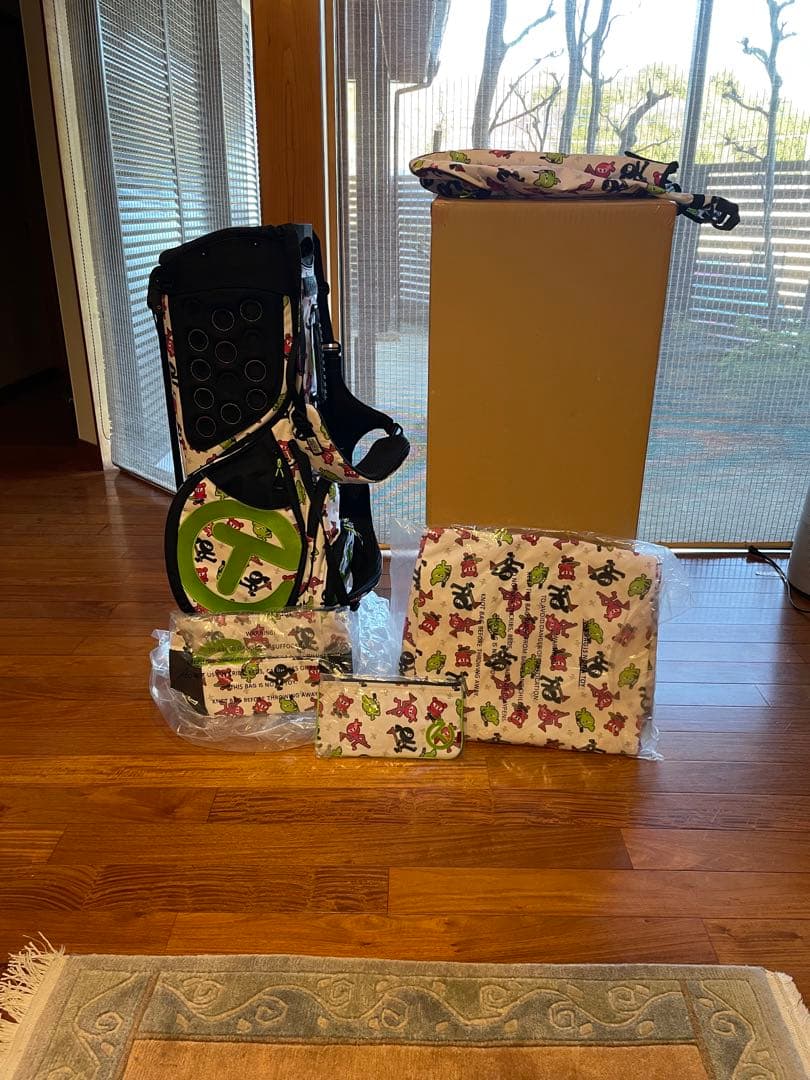 スコッティキャメロン　ダンシングウォリアーファミリー　キャディバッグ等4点セット