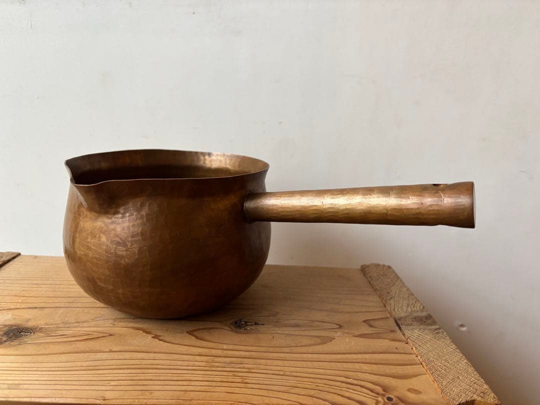 未使用】ヨーガンレール ババグーリ 銅製片手鍋 - メルカリ