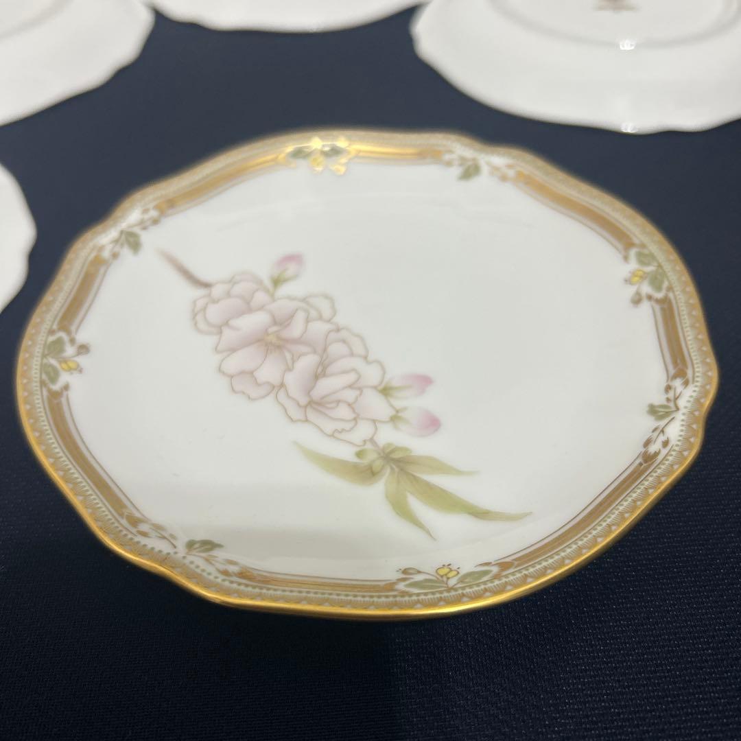 ノリタケ ガラコンテッサ　13.5cm 小皿　６枚組　桜のお皿