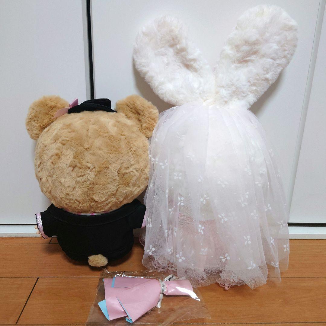 Babythree　400%　ウェディング　白兎夫婦