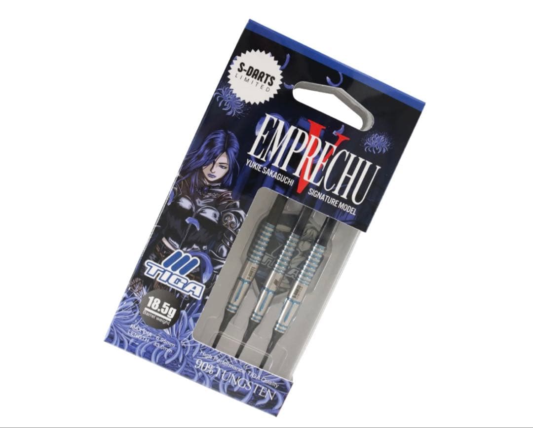 TIGA EMPRECHU5 S-DARTS Limited 新品 坂口優希恵