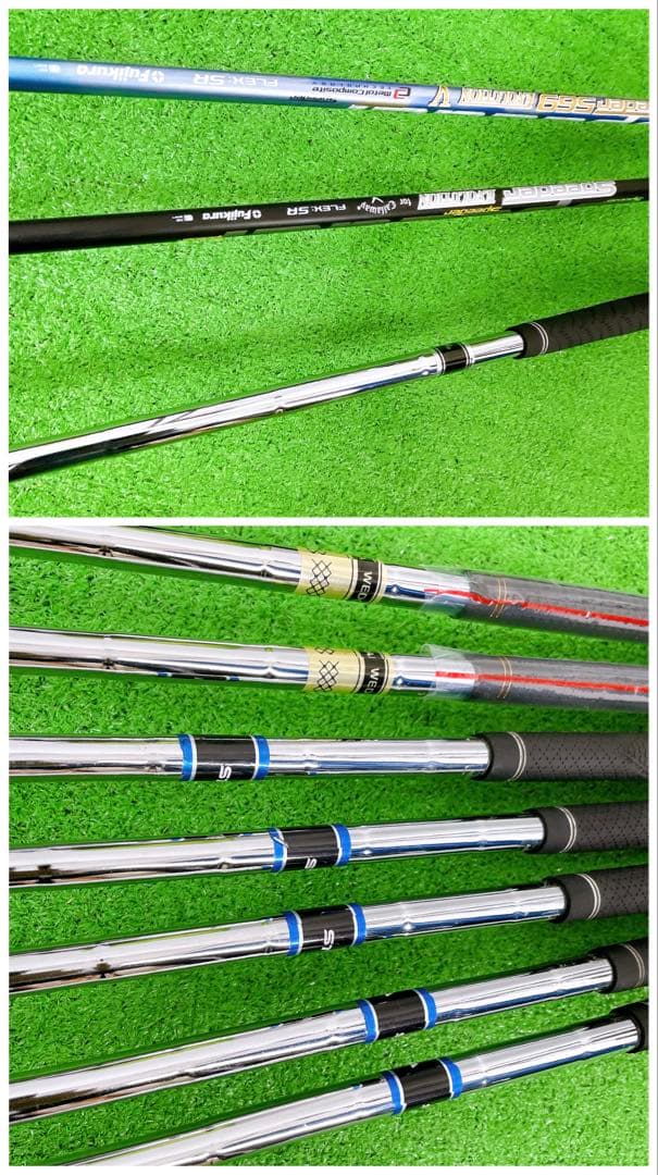 レフティ　エピックフラッシュ　ストラータ　新品ウェッジ　新品パター　新品バック