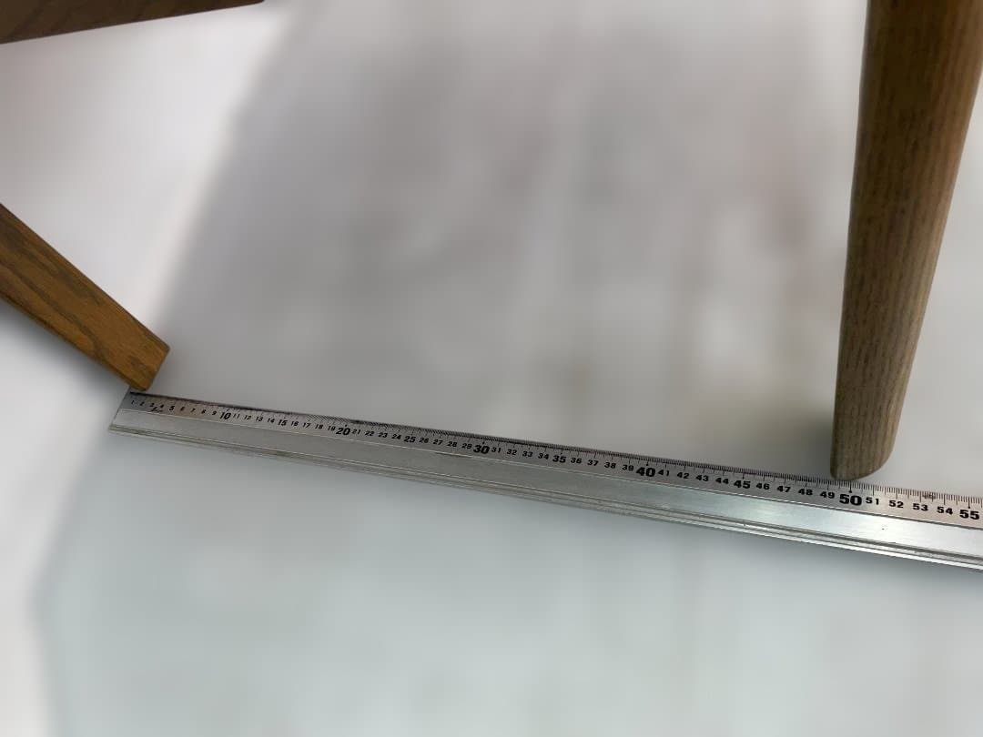 maruni 天然木　牛革 ダイニングチェア 木製 グリーン　12c92