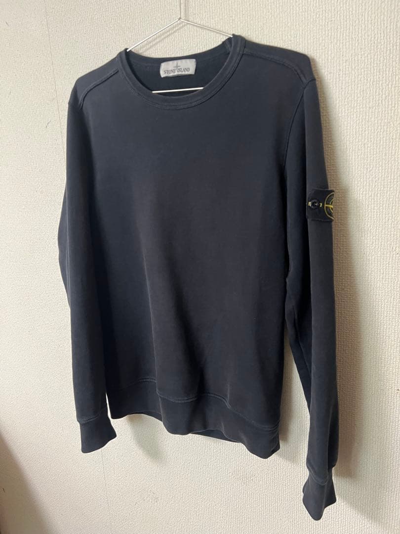 stone  sweat ストーンアイランド　スウェット　紺