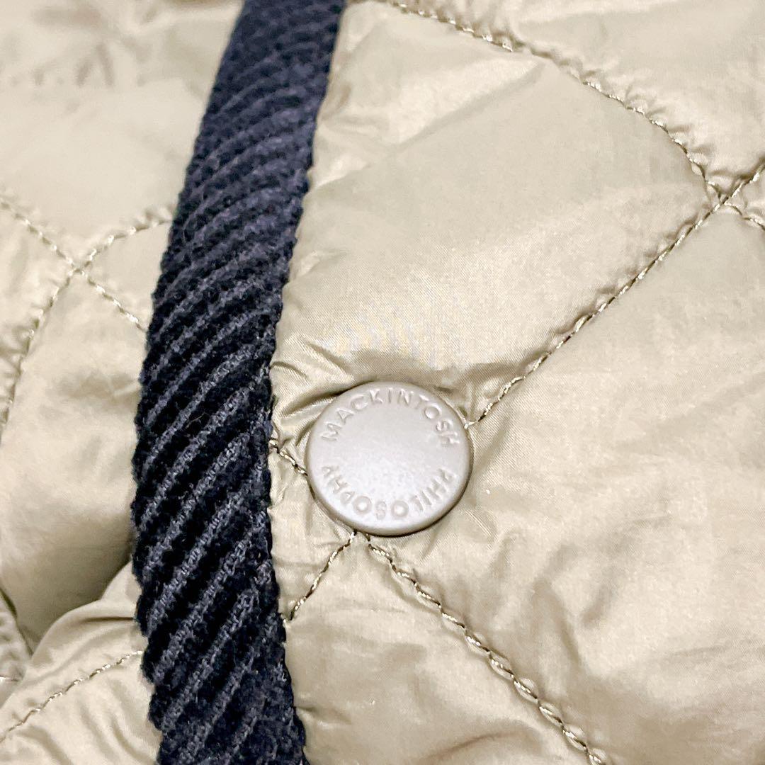 未使用級美品✨　マッキントッシュ　キルティング　ジャケット　リバーシブル　38