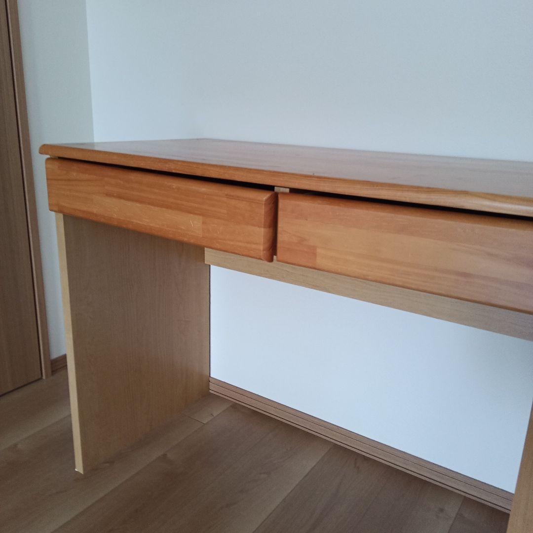 天然木　幅広デスク　dinos　幅150