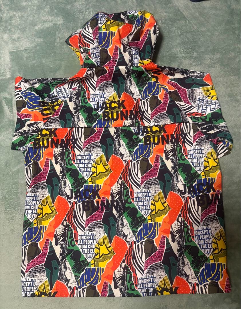 Jack Bunny ジャックバニー　マルチカラーフードジャケット　6