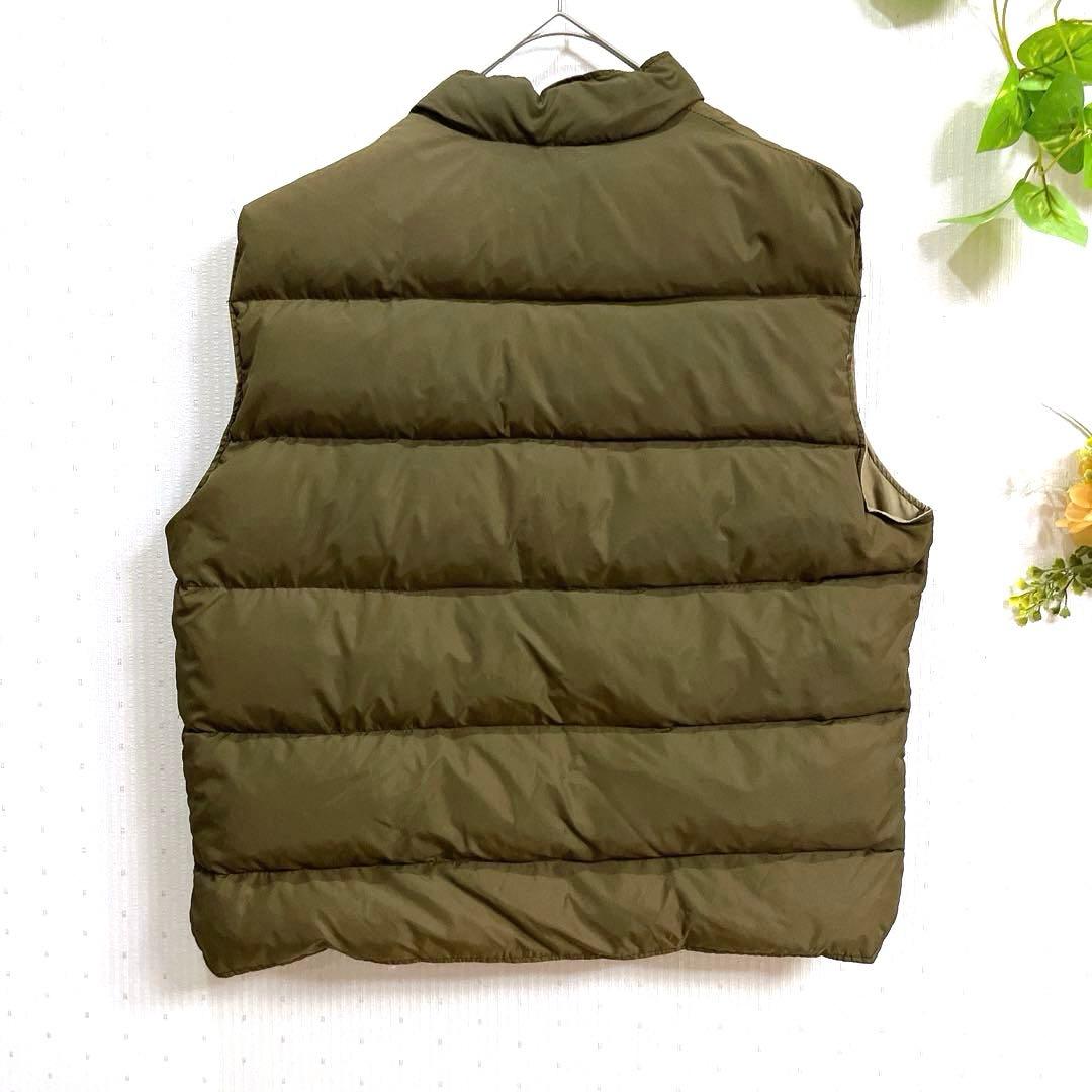 ショットニューヨーク USA製 ダウンベスト リバーシブル グースダウン60%