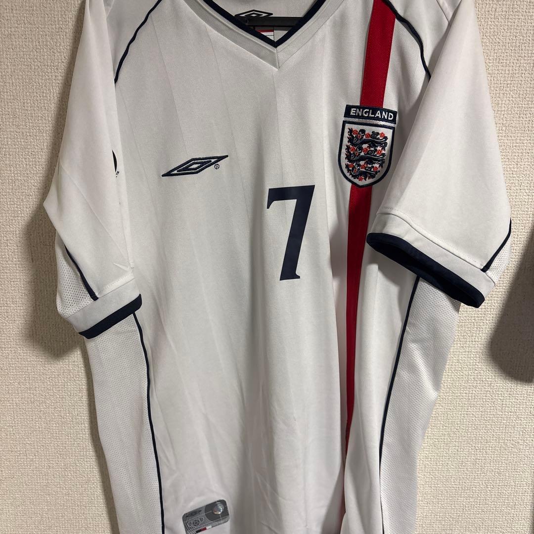 も*が様 ベッカム 7 イングランド代表 ユニフォーム 2002 - メルカリ