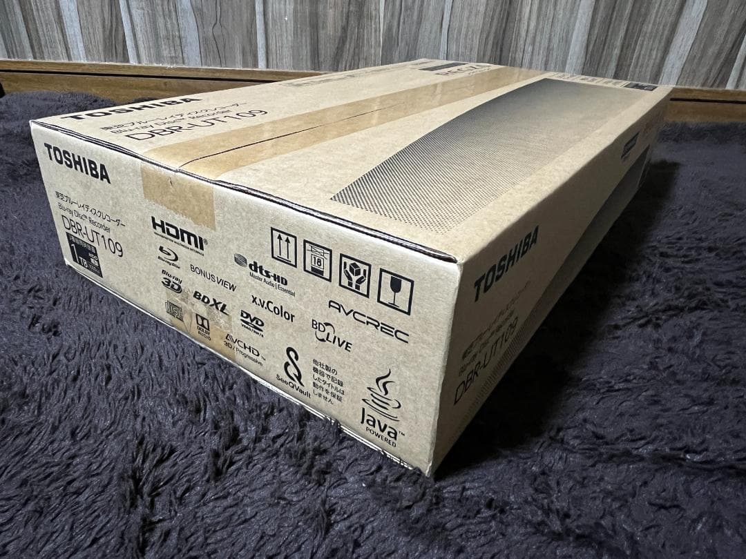 TOSHIBA 1TB HDD ブルーレイレコーダー DBR-UT109