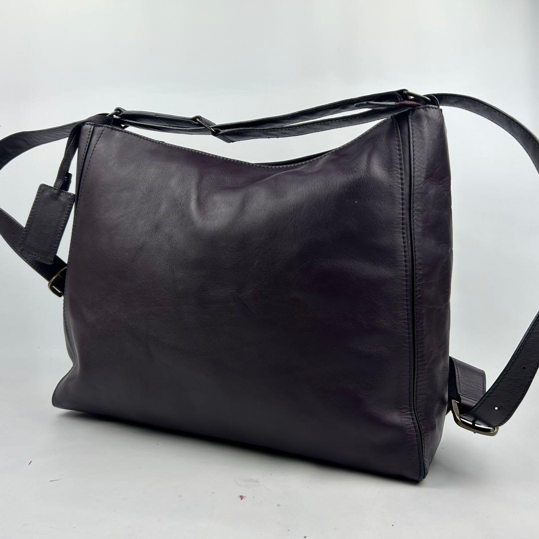 【美品】マザーハウス　ヨゾラ　L トートバッグ　リュック　2way オールレザー