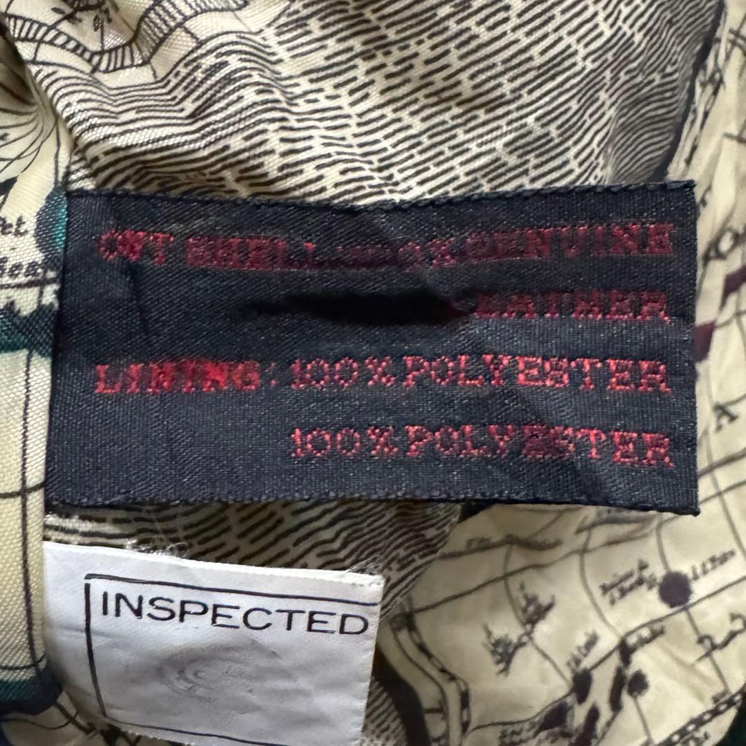 【00s archive】A-2 leather flight jkt 短丈　M