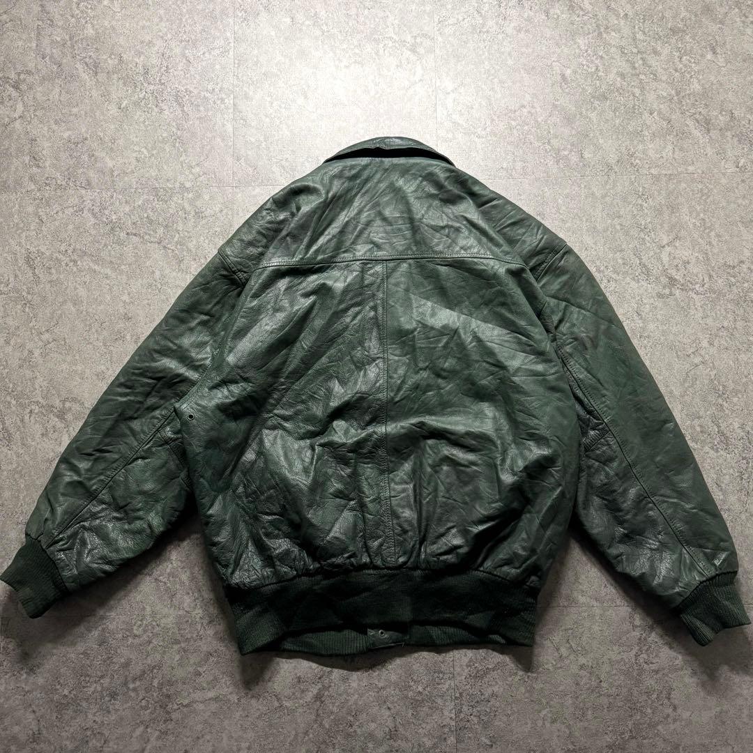 【00s archive】A-2 leather flight jkt 短丈　M