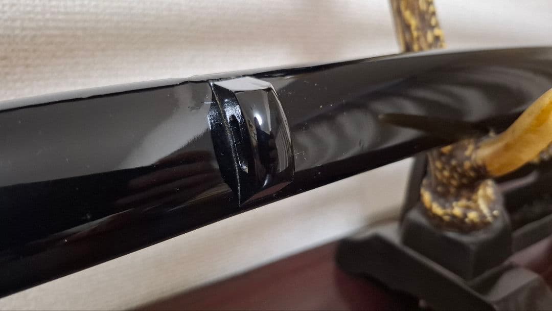 【本格居合刀】定寸 2尺3寸5分 柄長26cm 黒木綿巻