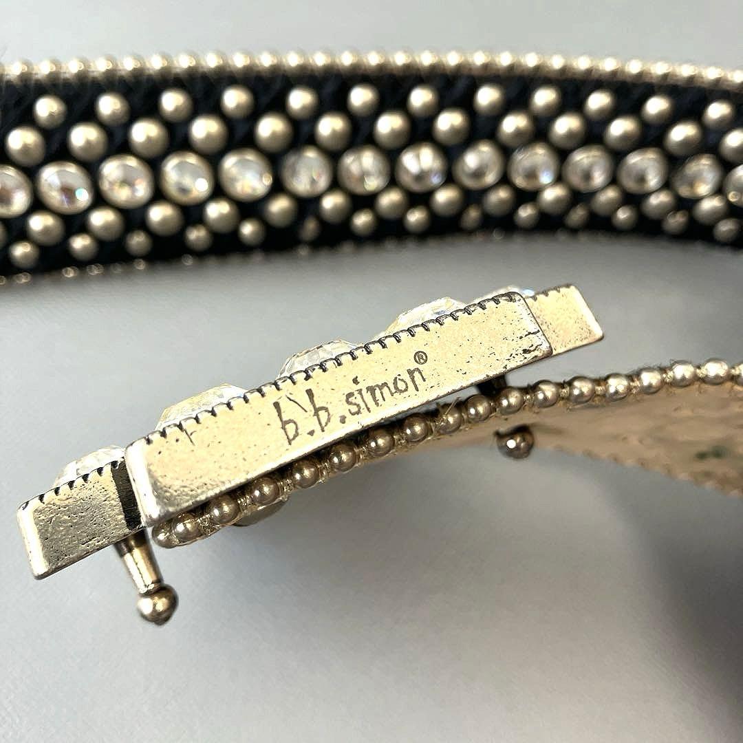 小物 b.b.simon archive leatherbelt XL cross