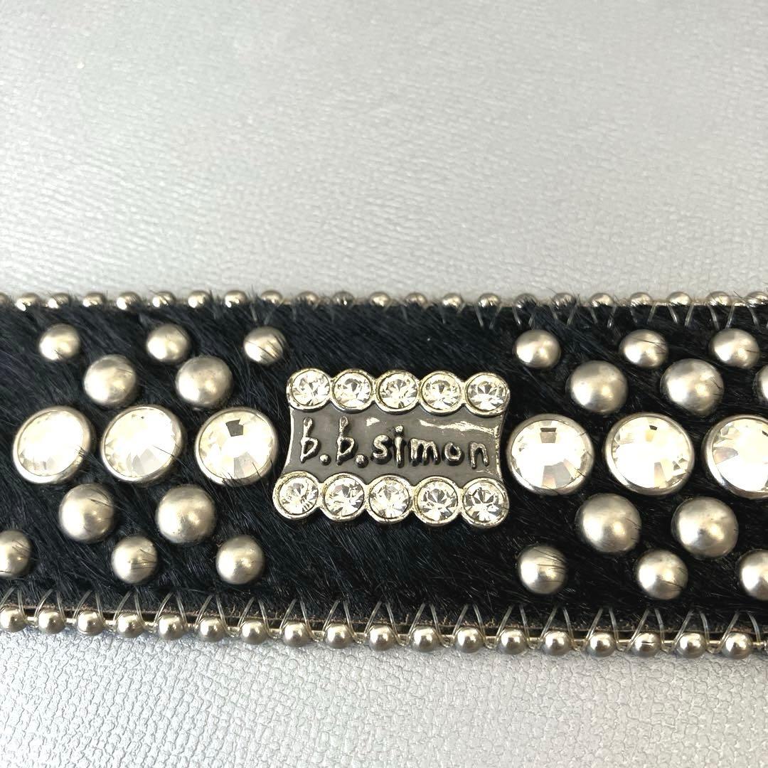 小物 b.b.simon archive leatherbelt XL cross