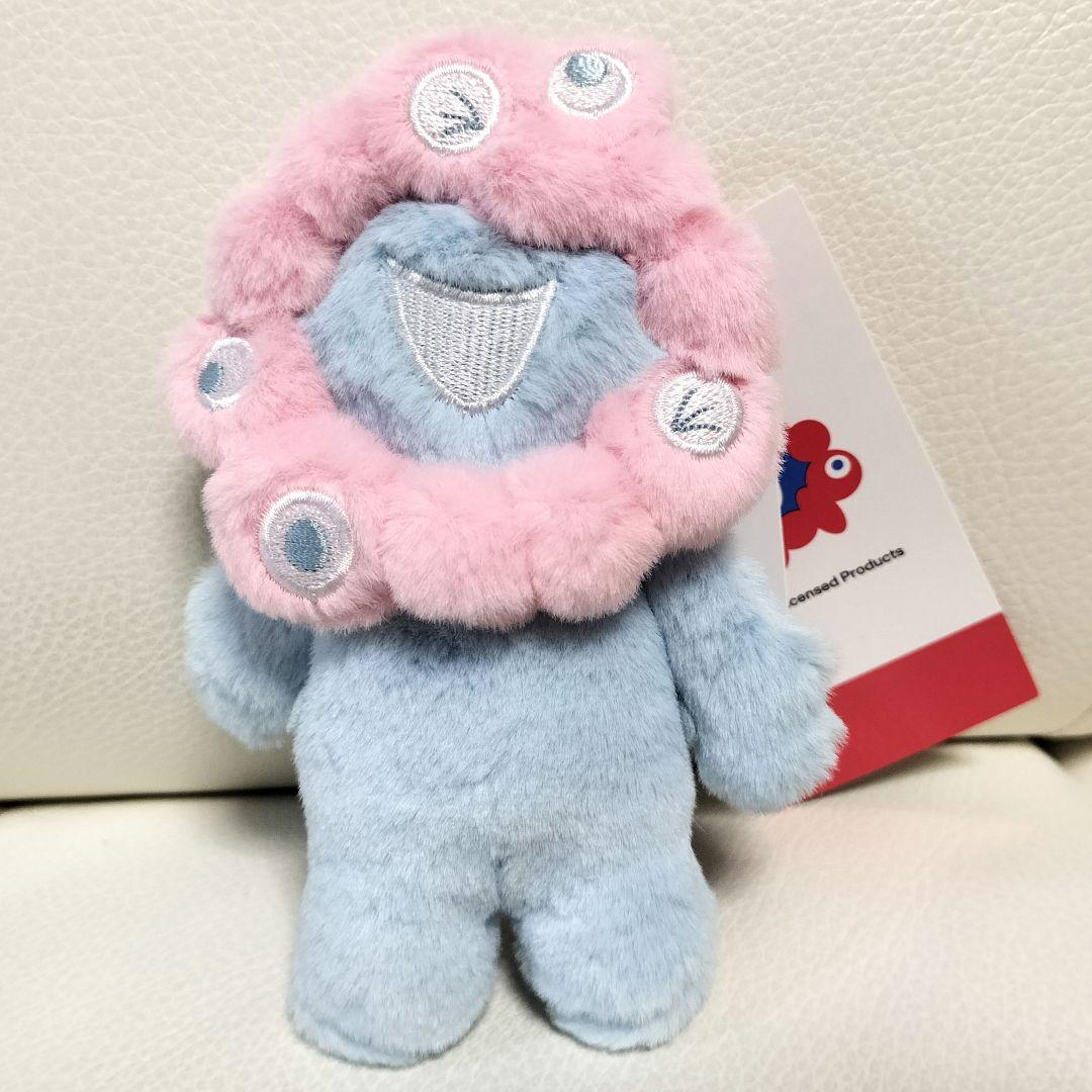 ミャクミャク ピンク 水色 ブルー パステル マスコット キーホルダー
