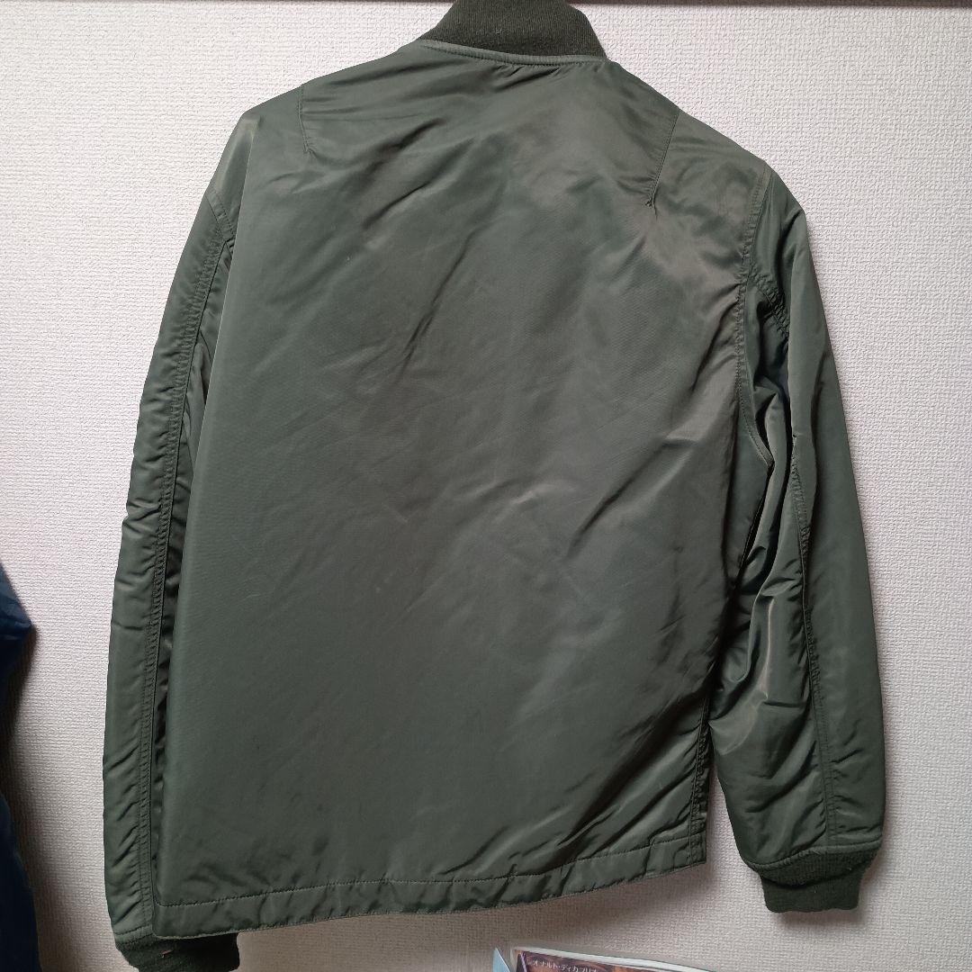 Alpha Industries MA-1フライトジャケット オリーブグリーン - メルカリ