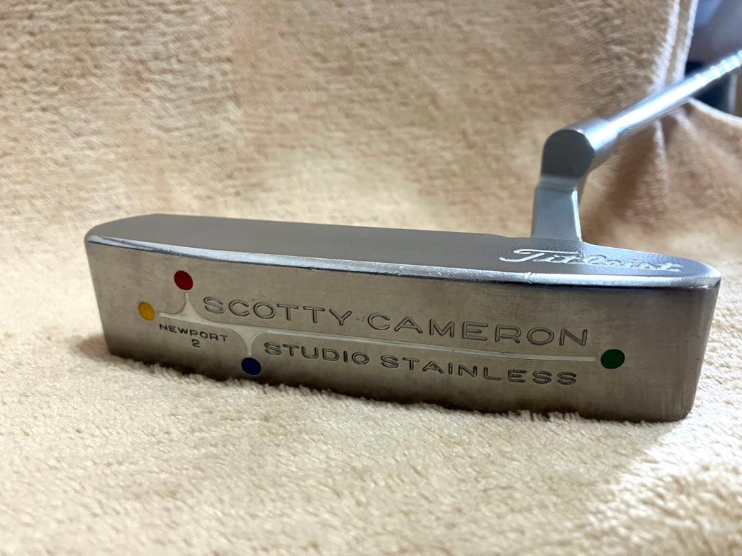 SCOTTY CAMERON スタジオステンレス ニューポート2パター