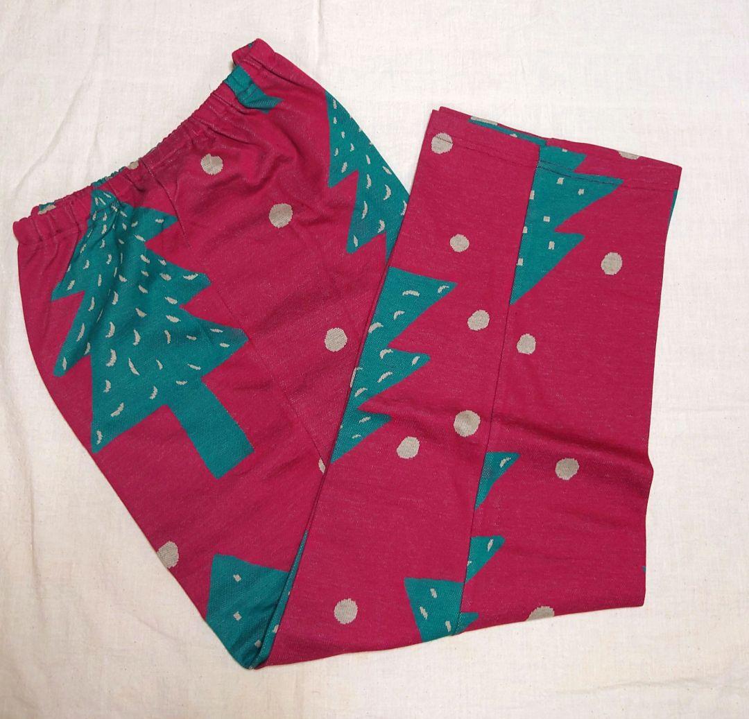 新品タグ付き ワコール パジャマ ルームウェア ツリー レッド M