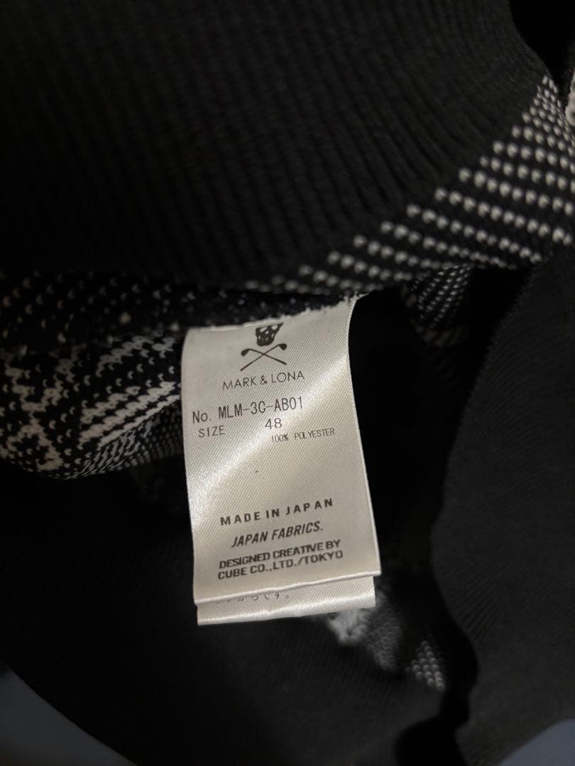 MARK&LONA ゴルフウェア ニットベスト サイズ48