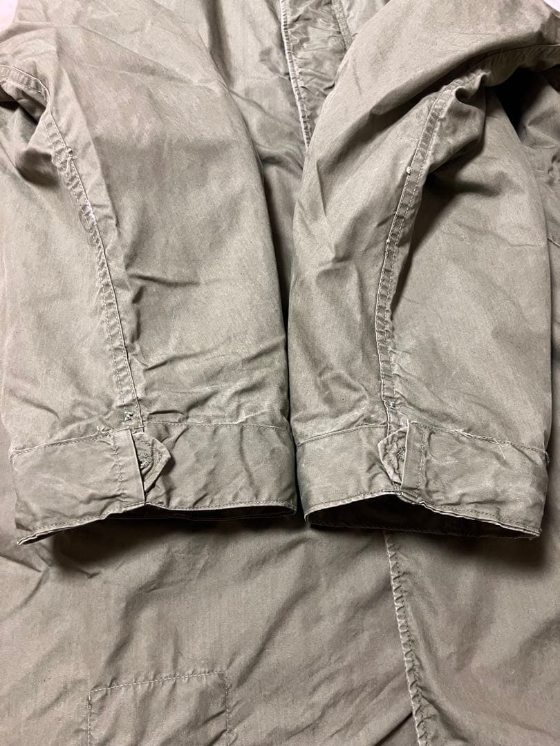 米軍実物　1968年度会計品　M-65 フィッシュテールパーカー　アルミジッパー