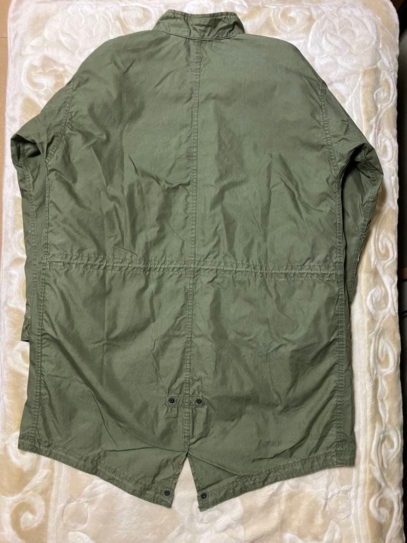 米軍実物　1968年度会計品　M-65 フィッシュテールパーカー　アルミジッパー