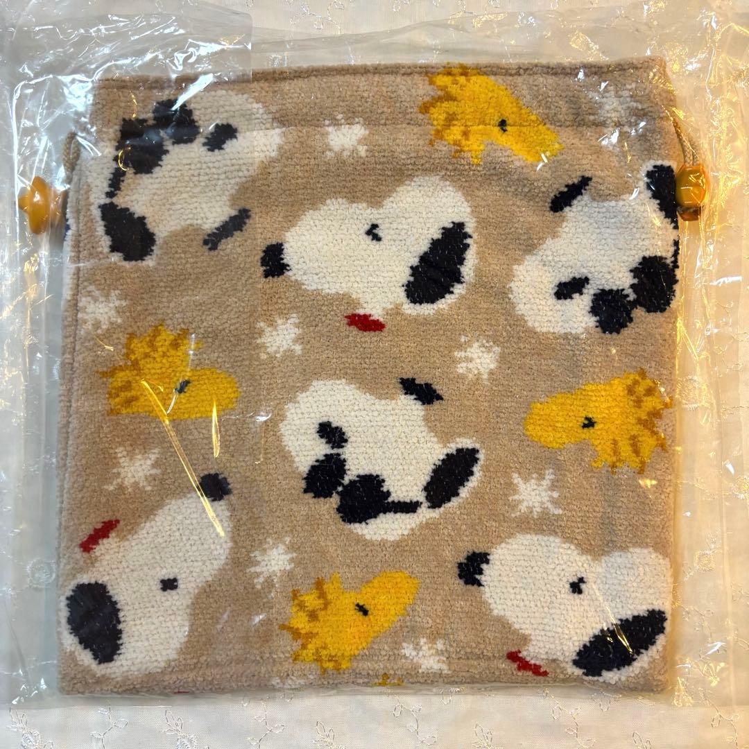 ★新品・未開封品★【FEILER×お買い物スヌーピー】コラボ巾着《スター》