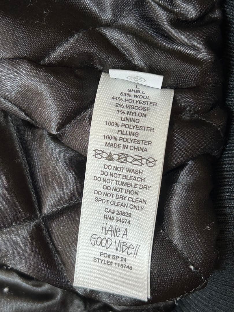 ジャケット・アウター Stussy Varsity Jacket Competiton \"Black\"